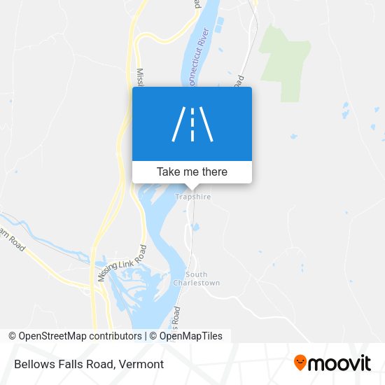 Bellows Falls Road map