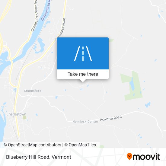 Mapa de Blueberry Hill Road