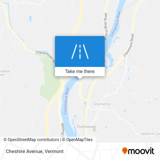 Mapa de Cheshire Avenue
