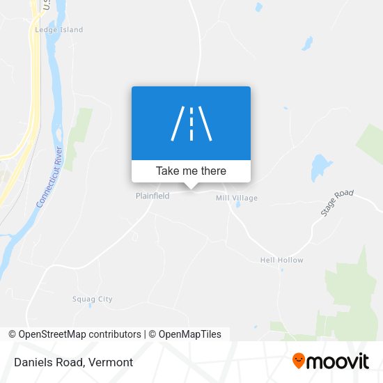 Mapa de Daniels Road