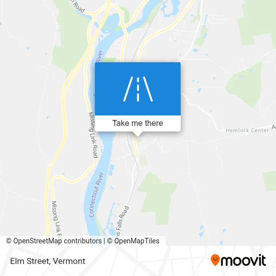 Elm Street map