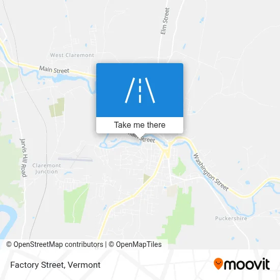 Factory Street map