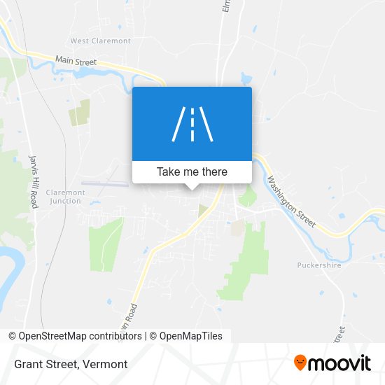 Mapa de Grant Street