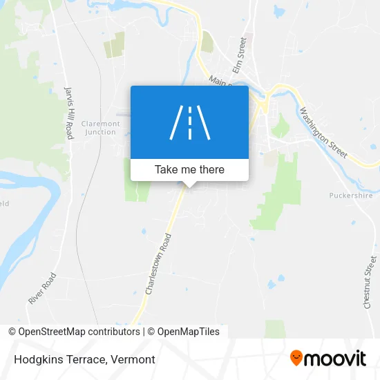 Hodgkins Terrace map