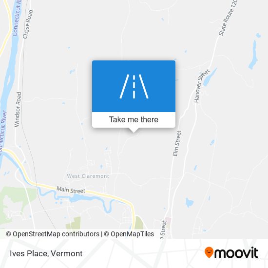 Mapa de Ives Place