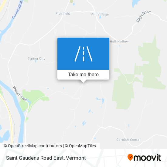 Mapa de Saint Gaudens Road East