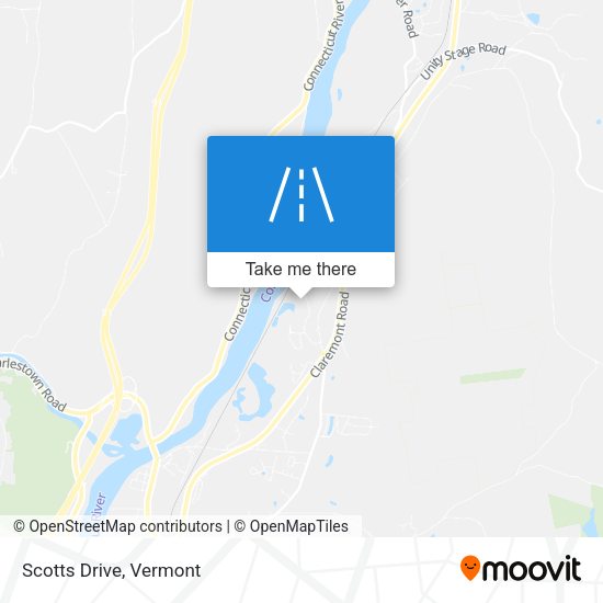 Mapa de Scotts Drive