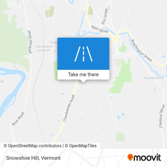 Snowshoe Hill map