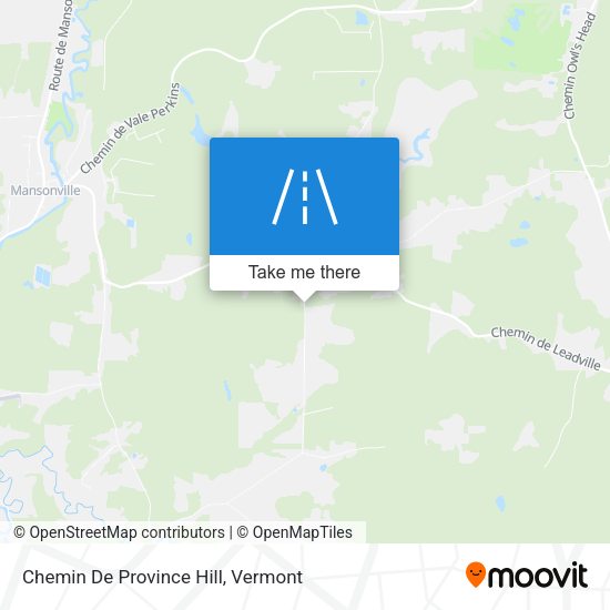 Mapa de Chemin De Province Hill