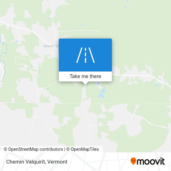 Mapa de Chemin Valquirit
