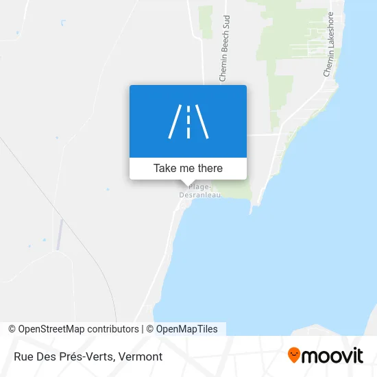 Rue Des Prés-Verts map