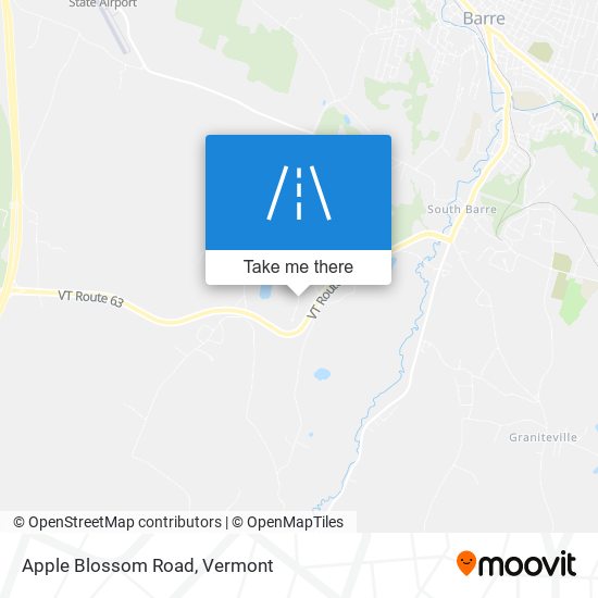 Mapa de Apple Blossom Road