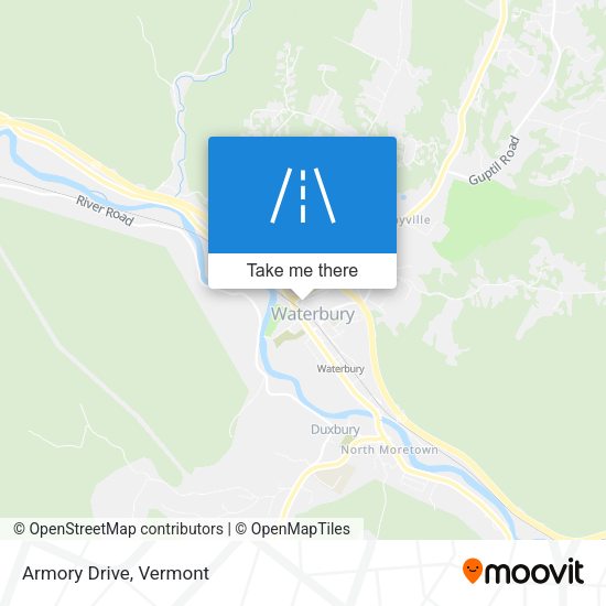 Mapa de Armory Drive