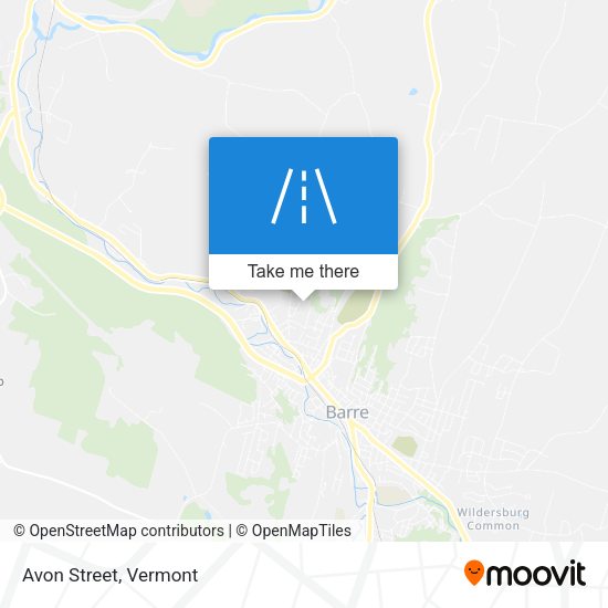 Avon Street map