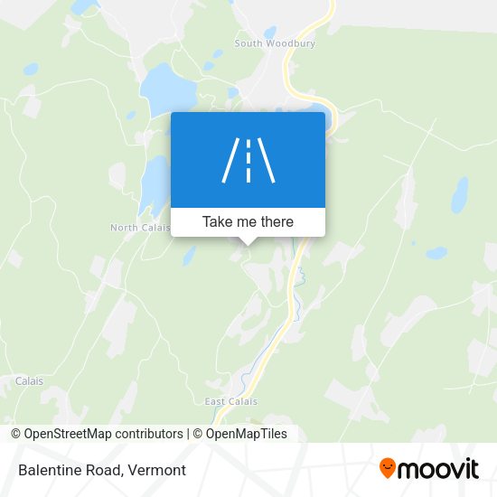 Mapa de Balentine Road