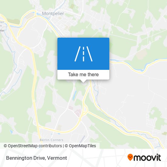 Bennington Drive map