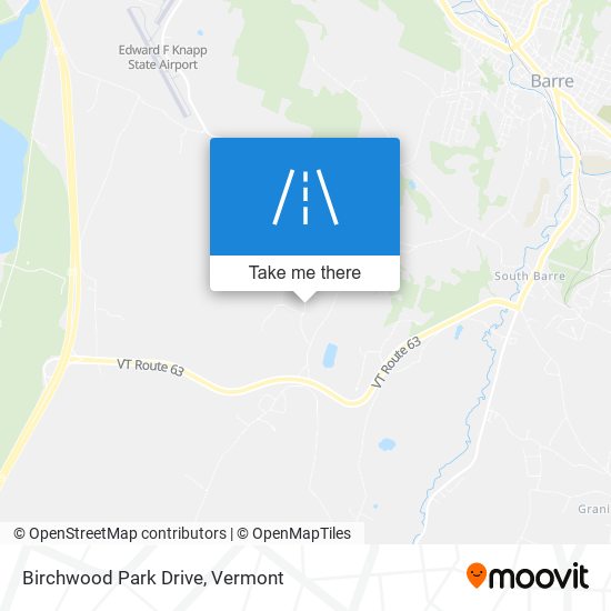 Birchwood Park Drive map