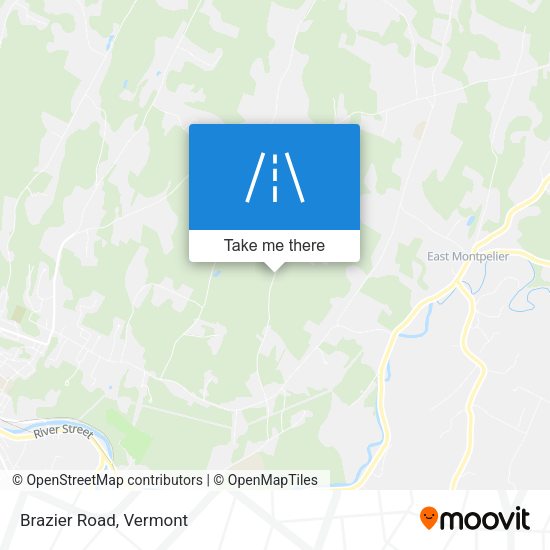 Mapa de Brazier Road