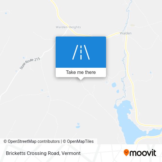 Mapa de Bricketts Crossing Road