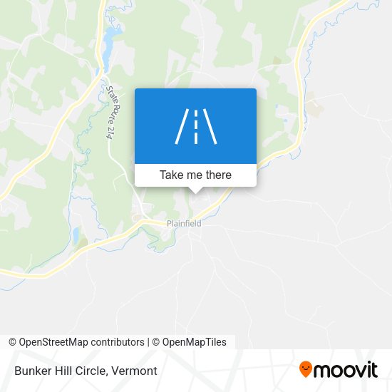 Mapa de Bunker Hill Circle