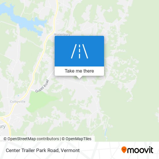 Center Trailer Park Road map