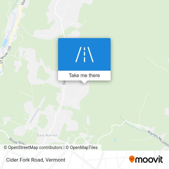 Mapa de Cider Fork Road