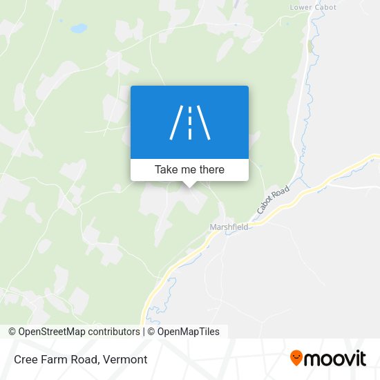 Mapa de Cree Farm Road