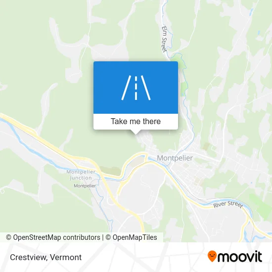 Crestview map