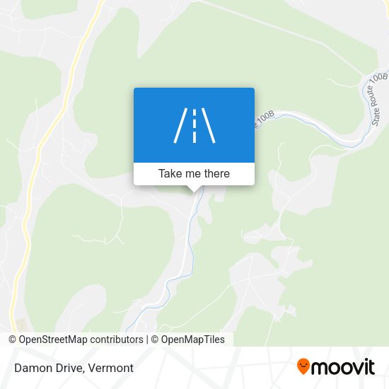 Mapa de Damon Drive