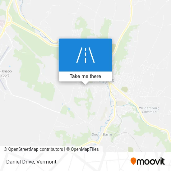 Daniel Drive map