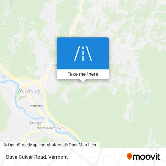 Dave Culver Road map