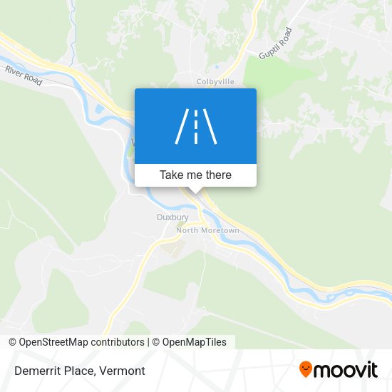 Mapa de Demerrit Place