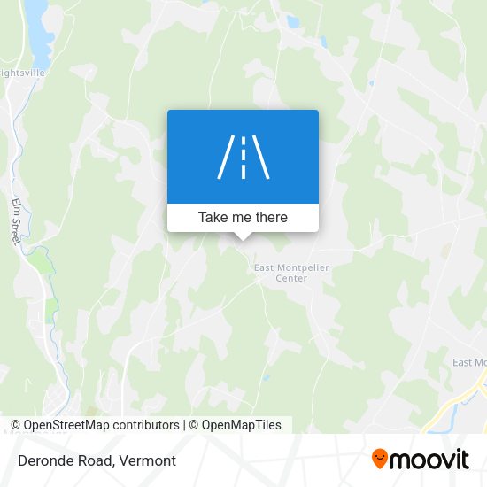 Mapa de Deronde Road