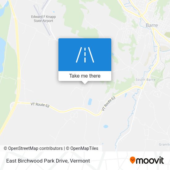 Mapa de East Birchwood Park Drive