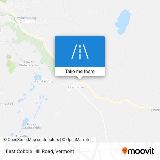 Mapa de East Cobble Hill Road