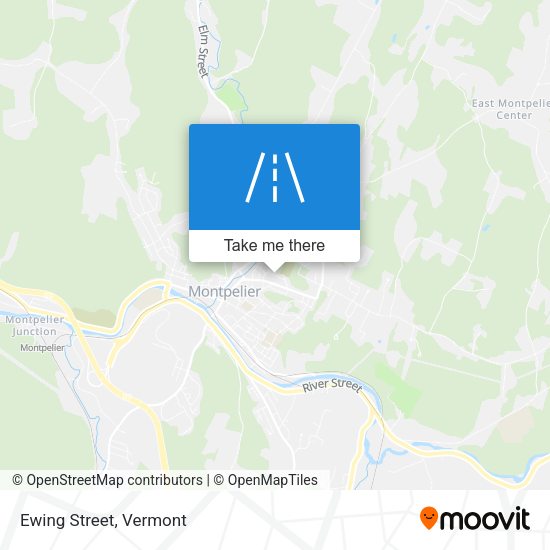 Mapa de Ewing Street