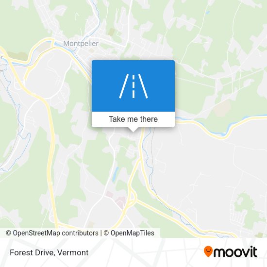 Mapa de Forest Drive