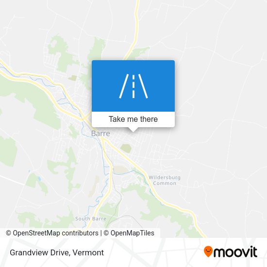 Grandview Drive map