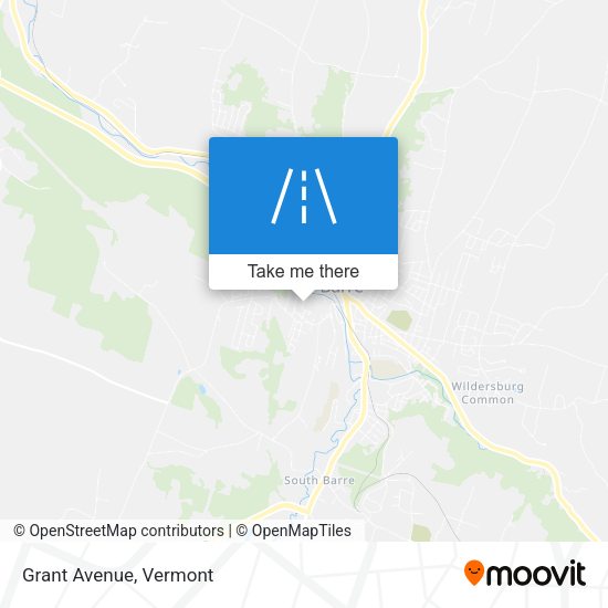 Mapa de Grant Avenue