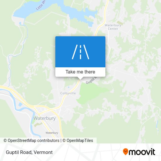 Mapa de Guptil Road