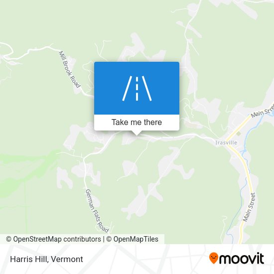 Mapa de Harris Hill