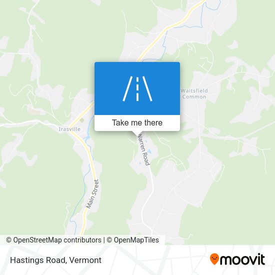 Mapa de Hastings Road