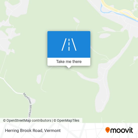 Herring Brook Road map