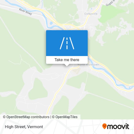 Mapa de High Street