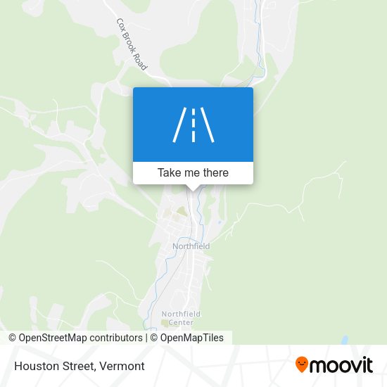 Mapa de Houston Street