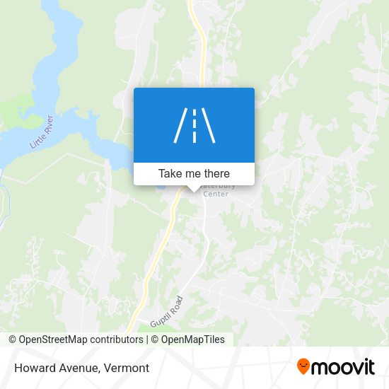 Mapa de Howard Avenue