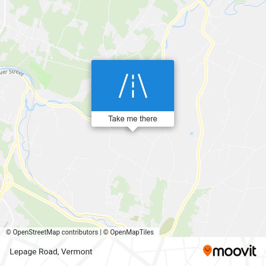 Mapa de Lepage Road