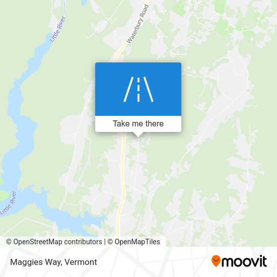 Maggies Way map