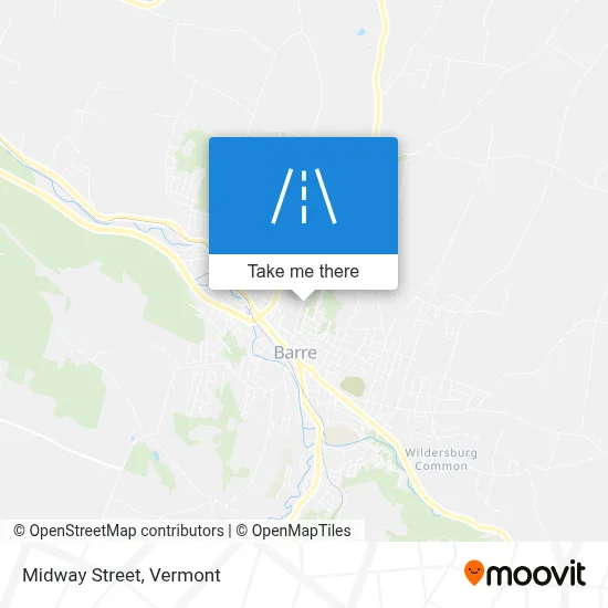 Midway Street map