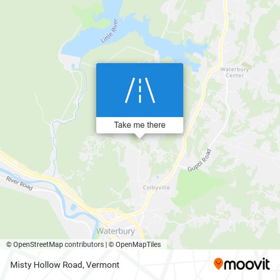 Mapa de Misty Hollow Road